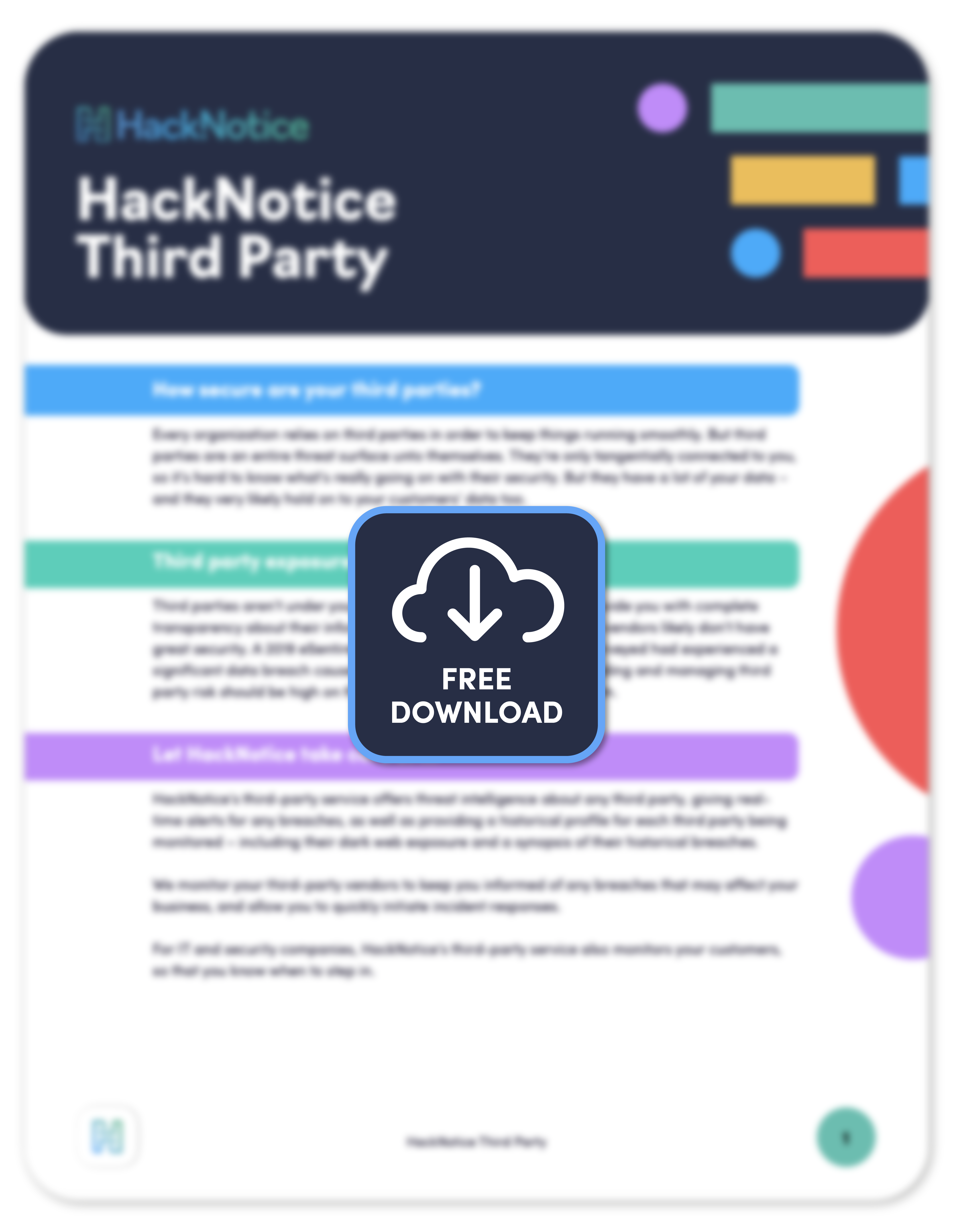 Third party download management