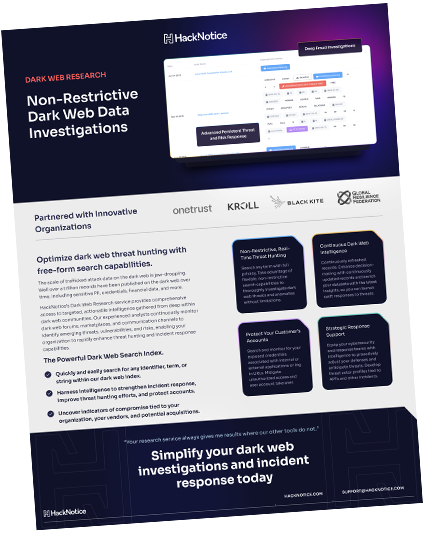 non-restrictive-dark-web-data-investigations NOn Restrictive Dark Web Data Investigations